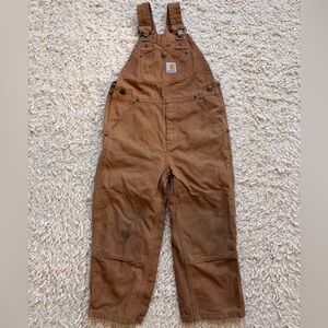 Carhartt Kids Tan Overalls
